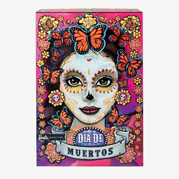 NRFB Mattel, Barbie Signature 2023 Día De Muertos Barbie Doll Collectible, NIB - Picture 5 of 14